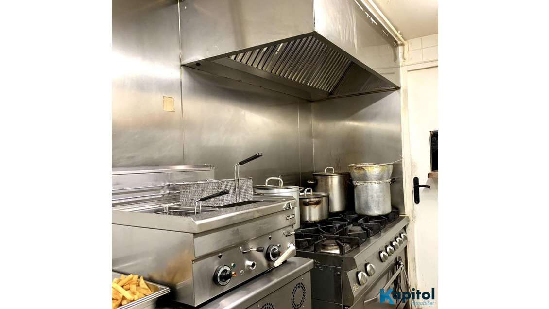 Vend restaurant rapide avec extraction à Paris 12