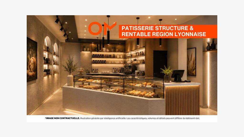 À céder pâtisserie structurée & rentable