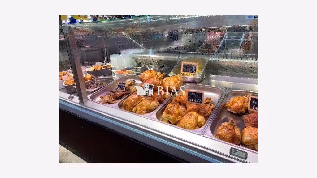 Vente charcuterie sous marché couvert 93