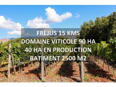 Vente Agriculture - Viticulture à Fréjus
