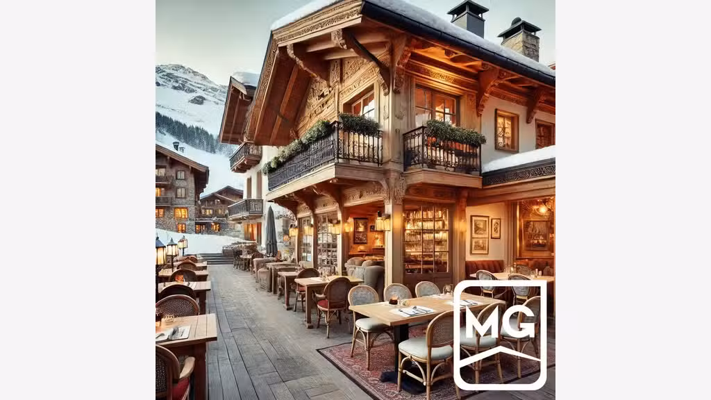 Vend restaurant en station des 3 vallées en Savoie