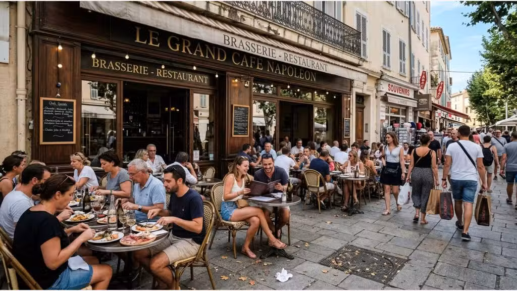 Cède brasserie restaurant leader sectoriel Ajaccio