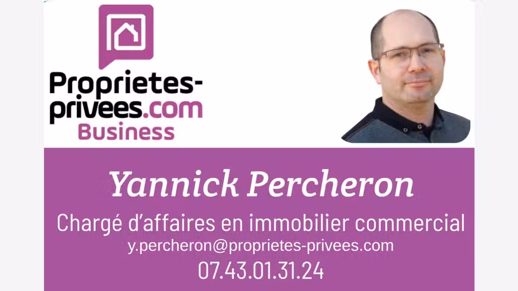 Vente restaurant 100m² centre Baugé-en-Anjou