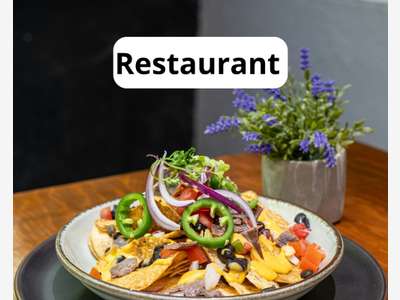 JUAN LES PINS, restaurant, 80 couverts, 100 M des