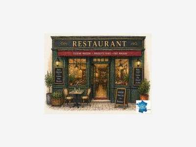 Vente restaurant du midi parking privé à Aubenas