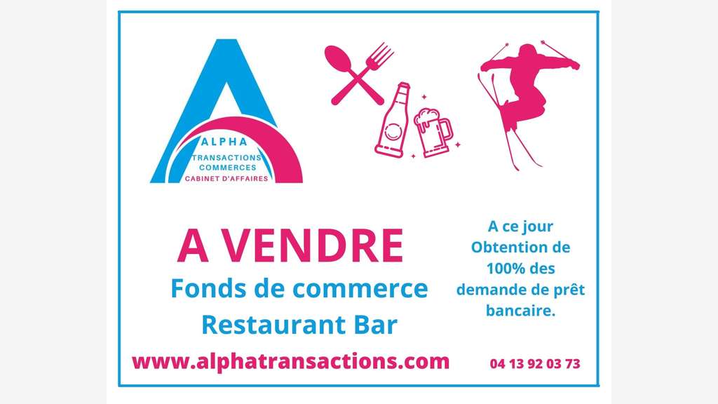 Vente  restaurant avec Terrasse Les Saisies