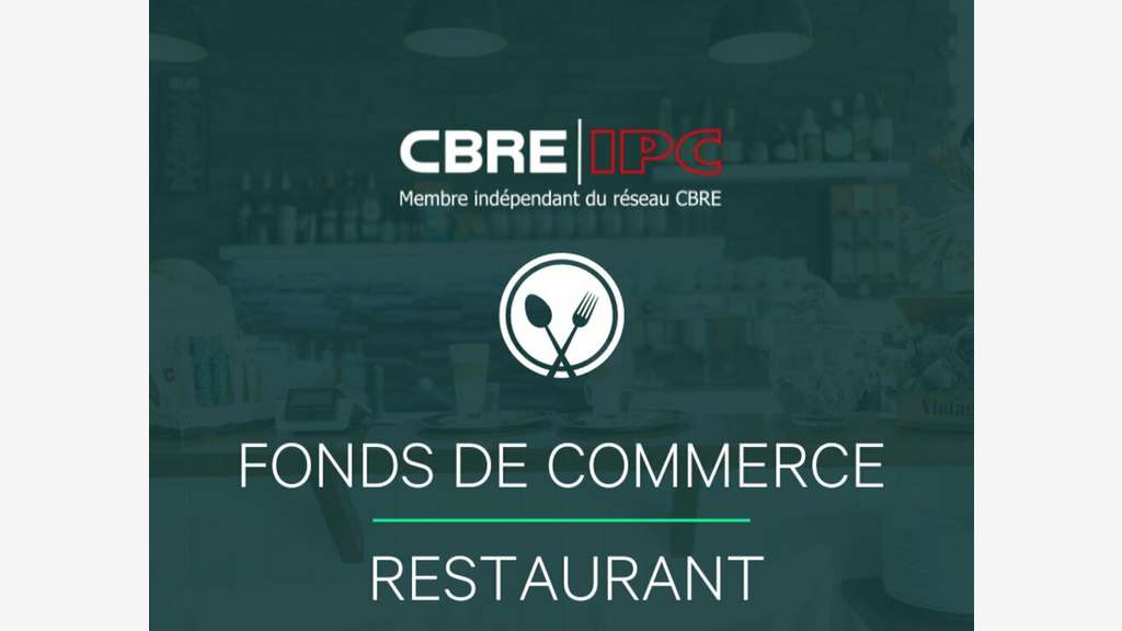 Vente restaurant terrasse en centre ville Bayonne