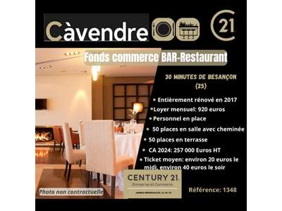 Vente Restaurant à Besançon