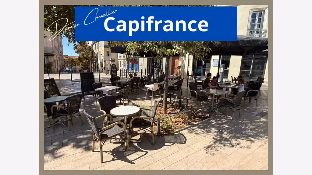 Vente salon de thé restaurant Béziers hyper centre