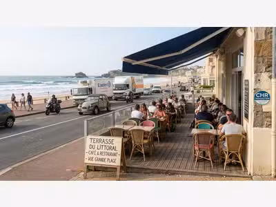 Restaurant à vendre face à l'océan à Biarritz