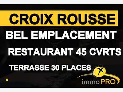 A vendre restaurant au coeur de la Croix-Rousse