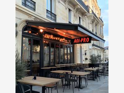 FDC restaurant terrasse licence 4 Bordeaux centre