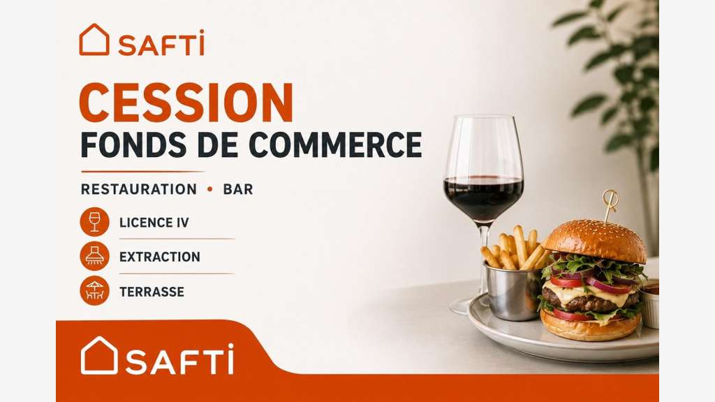 Vente FDC restauration bar hypercentre Bordeaux