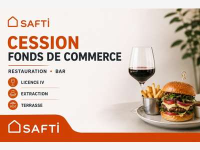 Vente FDC restauration bar hypercentre Bordeaux