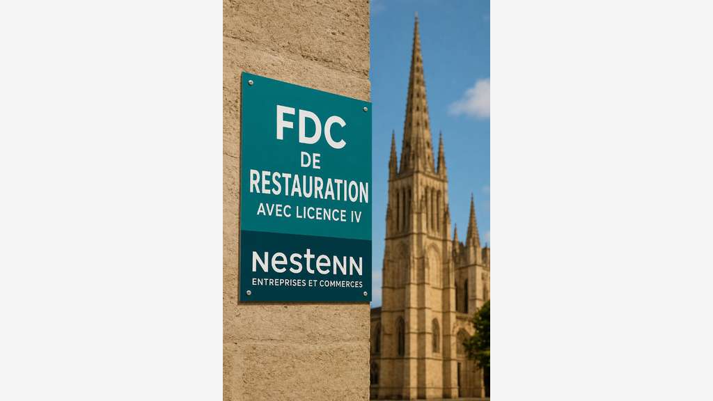 Vente FDC restauration Lic IV secteur Pey Berland