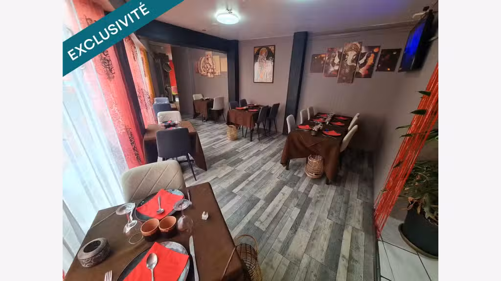 Vente restaurant 113m² au coeur de Bourg-en-Bresse