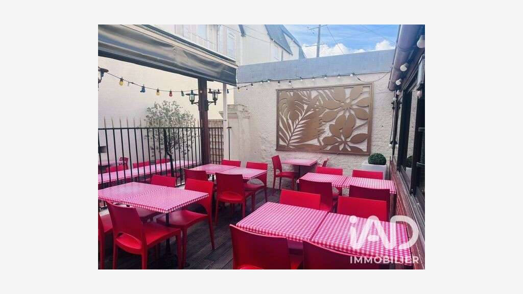 Vente restaurant + appart en centre ville Cabourg