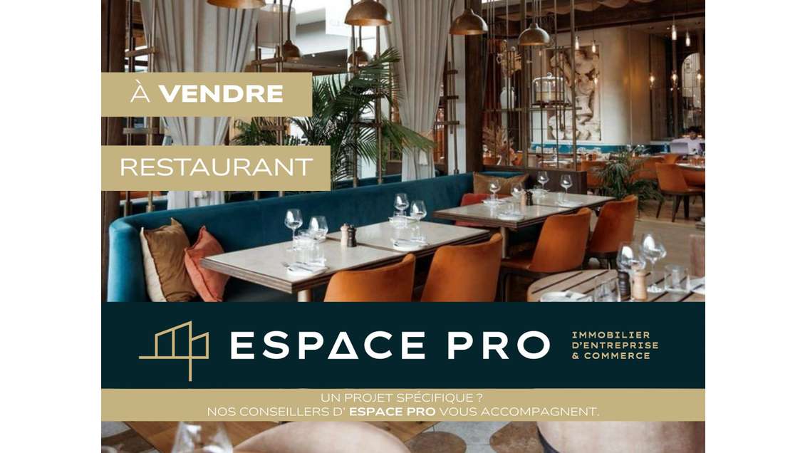 Vente magnifique restaurant ville au Sud de Caen