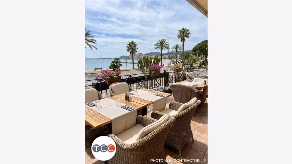 A vendre restaurant face à la mer Cagnes sur Mer