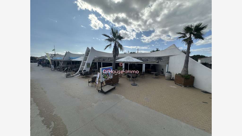 Vente FDC restaurant 250m² front de mer Cap d'Agde