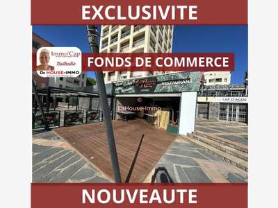 Vente fonds commerce au Cap d'Agde port empl N°1