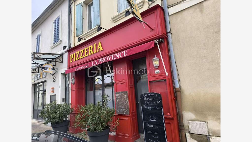Vente restaurant + murs + appartement à Cavaillon