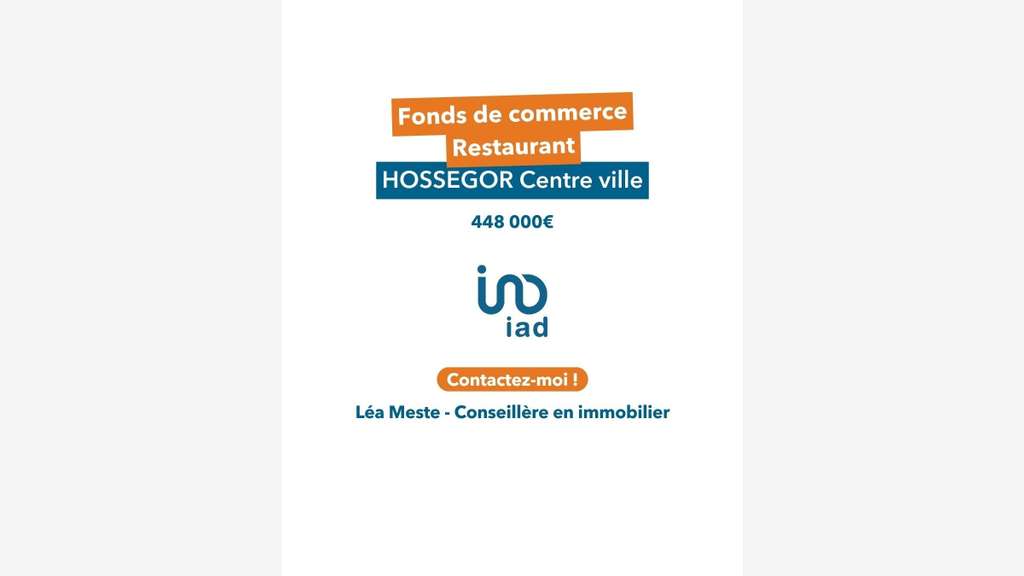 Vente restaurant empl privilégié à Soorts-Hossegor