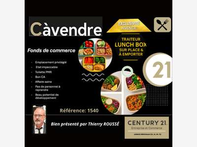 Vente restaurant traiteur à Chalon Sur Saône