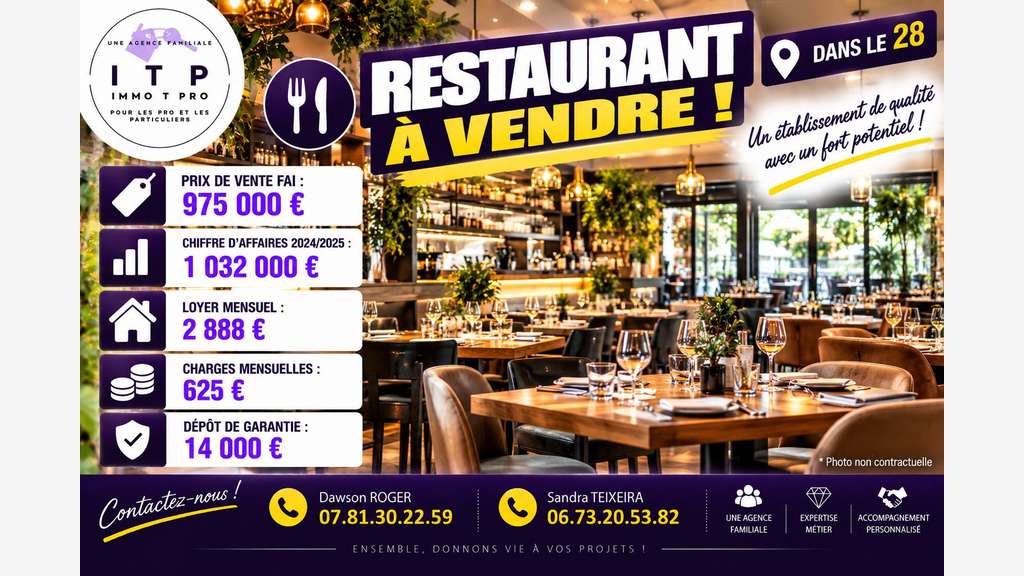 Fonds de commerce à vendre Chartres