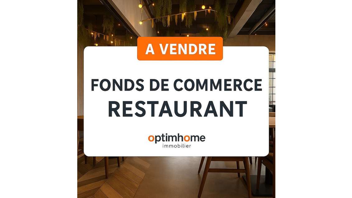 Vente restaurant 120m² sur axe passant à Dammartin