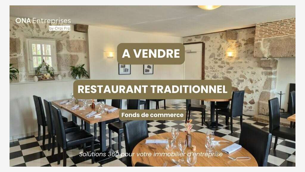 Vente restaurant de charme à Saint Junien