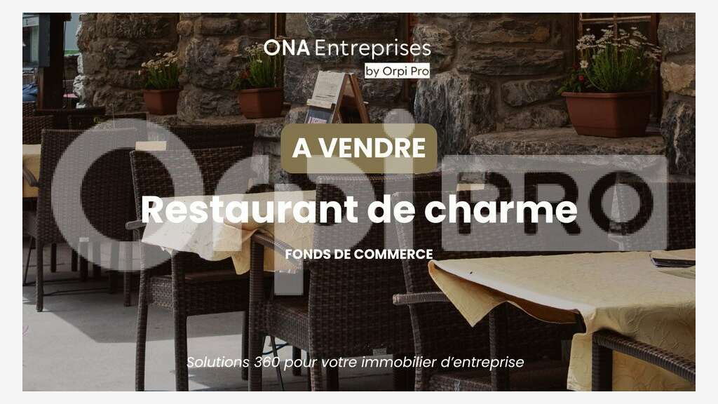Vente restaurant de charme à Saint Junien