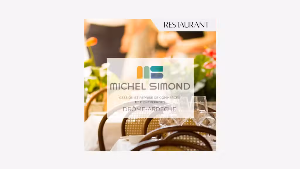 AV restaurant auberge de charme + logement Drôme