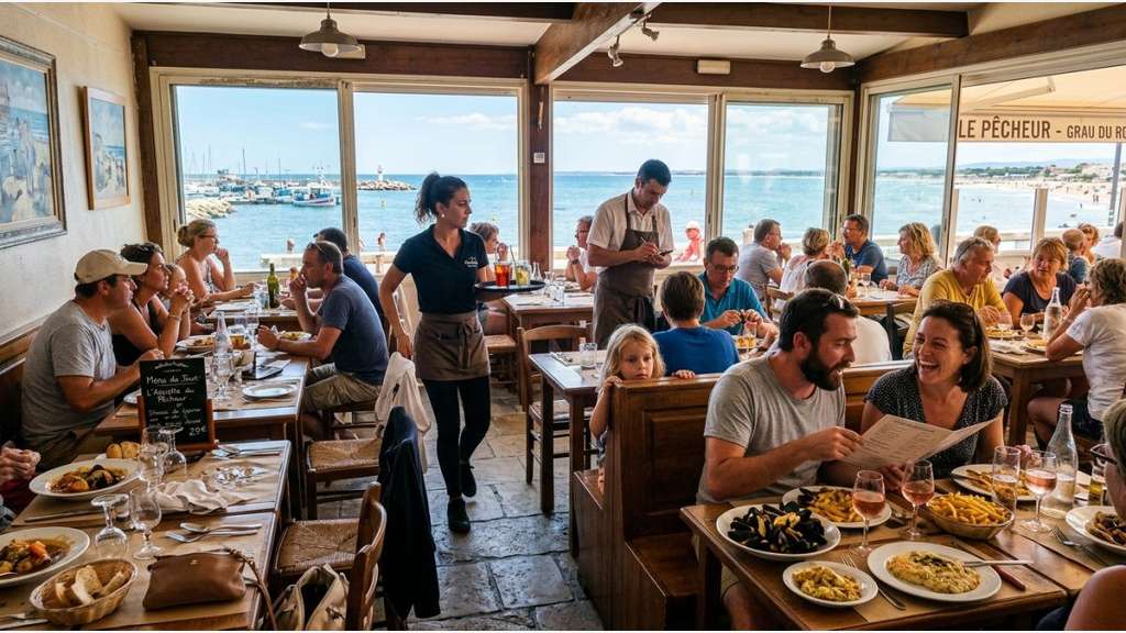Vente restaurant emplacement N°1 au Grau du Roi