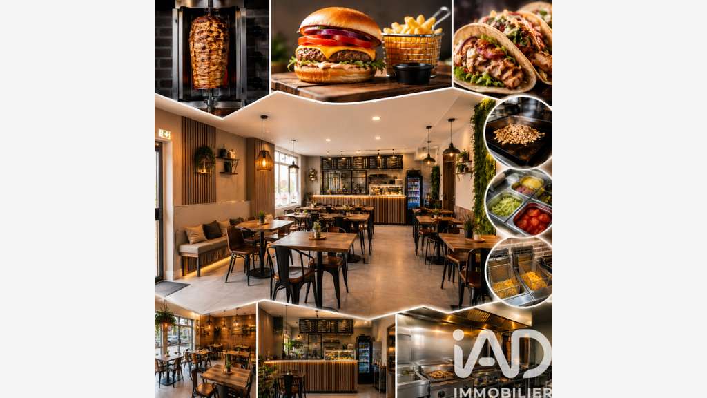 Vente restaurant snacking à Estrées-Saint-Denis