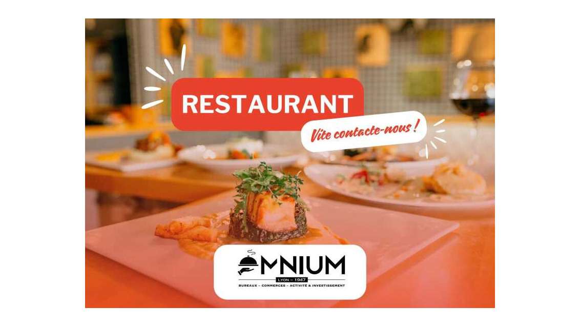 Vente restaurant fast-good aux normes à Lyon