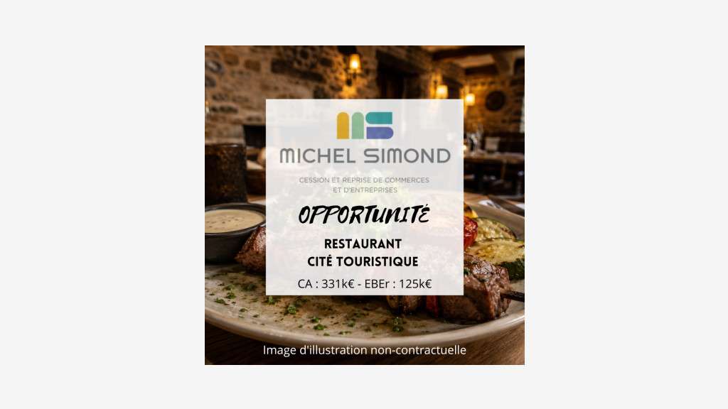 Vente restaurant grill station balnéaire Finistère