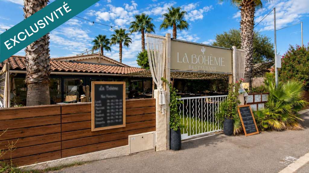 Vente restaurant tradi de 60m² + terrasse à Fréjus