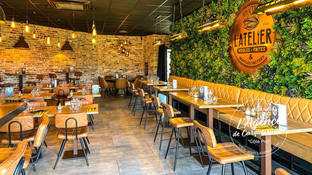 Vente restaurant avec terrasse entrée Garéoult 