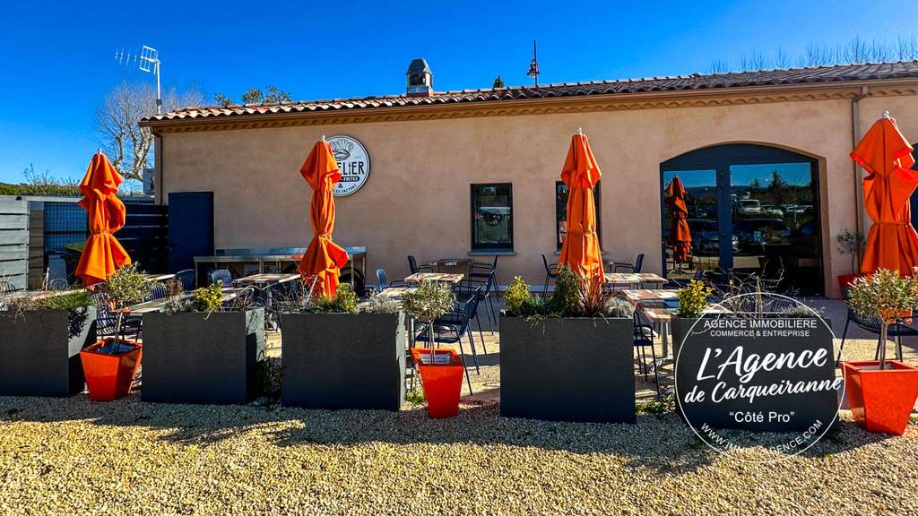 Vente restaurant avec terrasse entrée Garéoult 