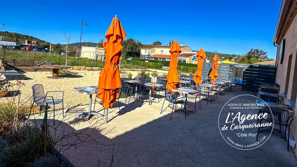 Vente restaurant avec terrasse entrée Garéoult 
