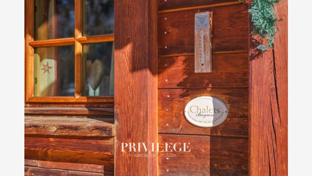Isola 2000-Chalet skis aux pieds-Murs & Fonds