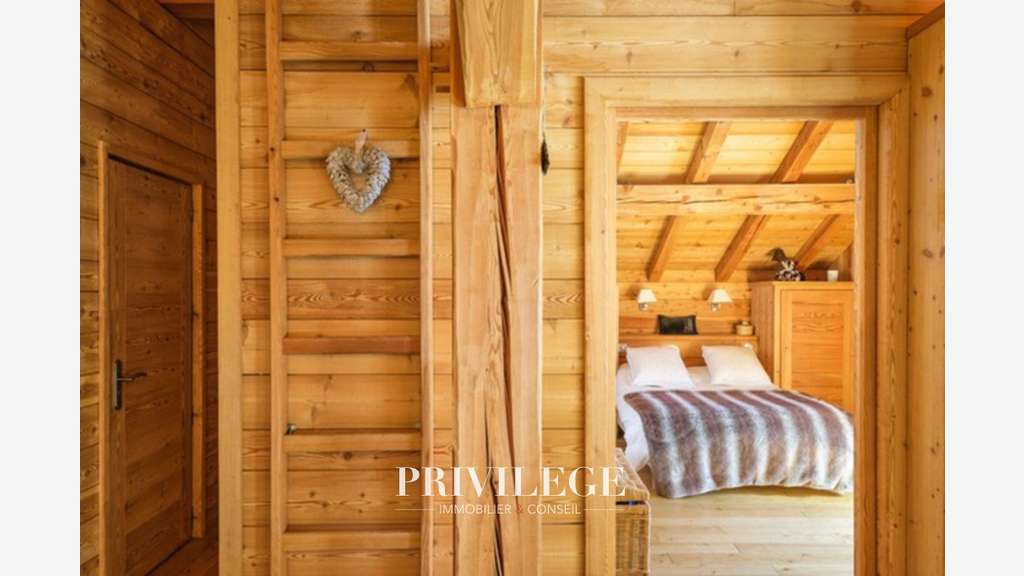 Isola 2000-Chalet skis aux pieds-Murs & Fonds
