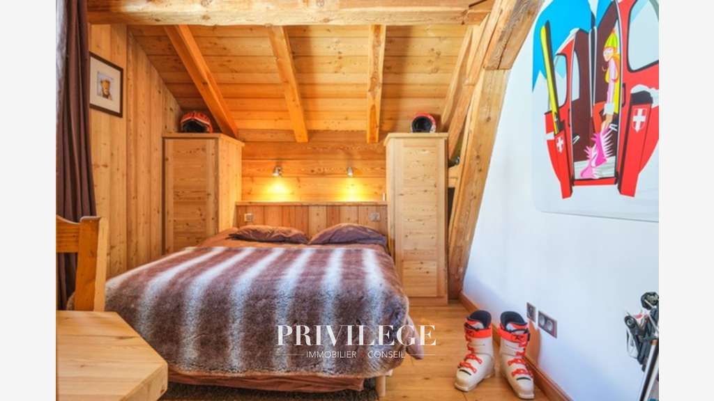 Isola 2000-Chalet skis aux pieds-Murs & Fonds