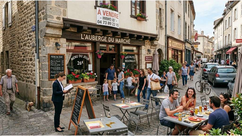 Restaurant empl N°1 parking à vendre sur Issoire