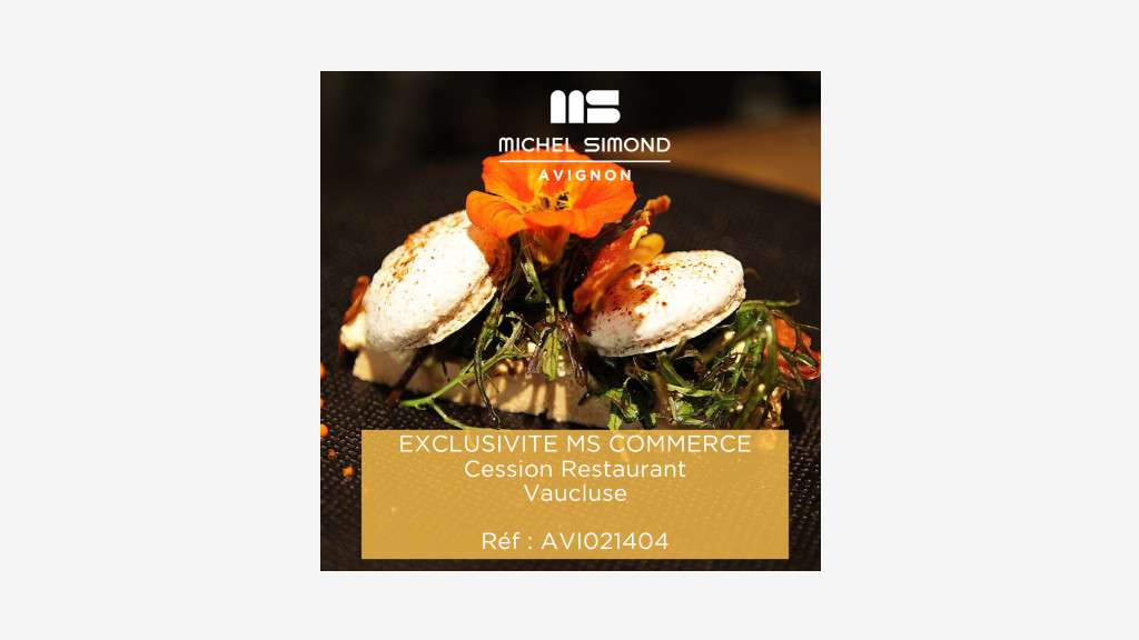 Vente restaurant terrasse à l'Isle-sur-la-Sorgue