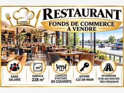 Reprise restaurant emplacement stratégique Vendée