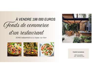 Vente Restaurant à La Seyne-sur-Mer