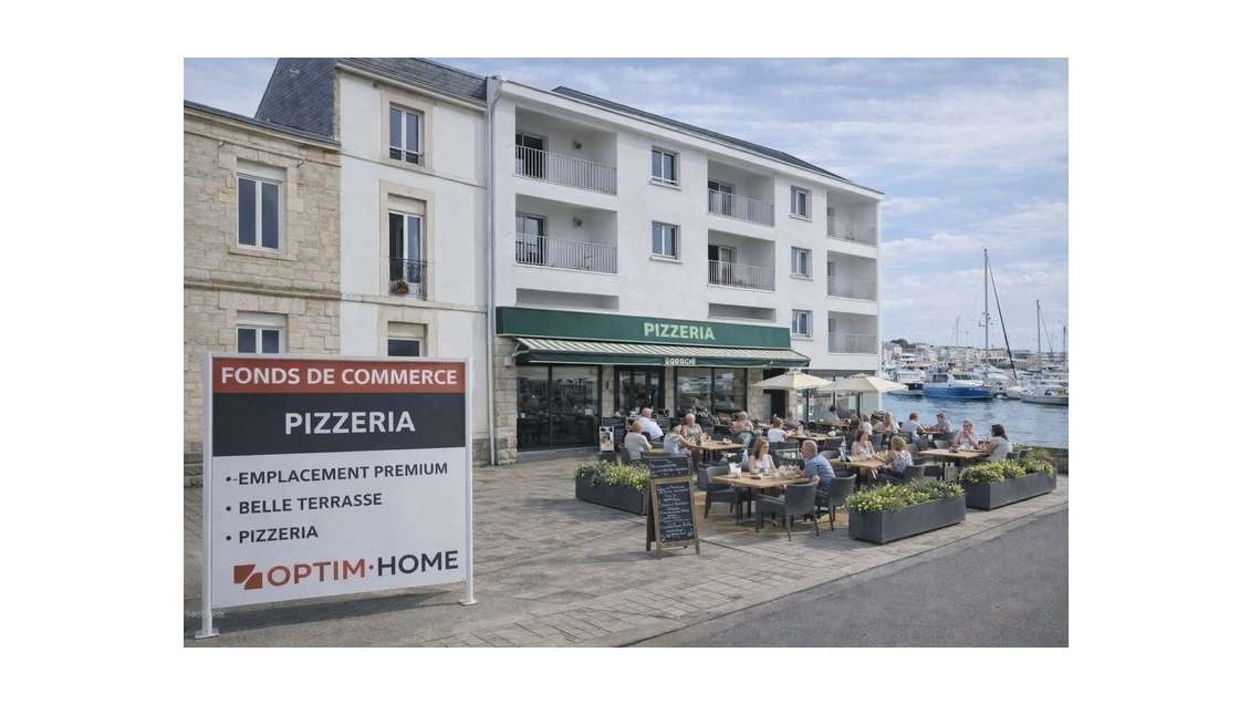 A vendre établissement face au port de la Turballe