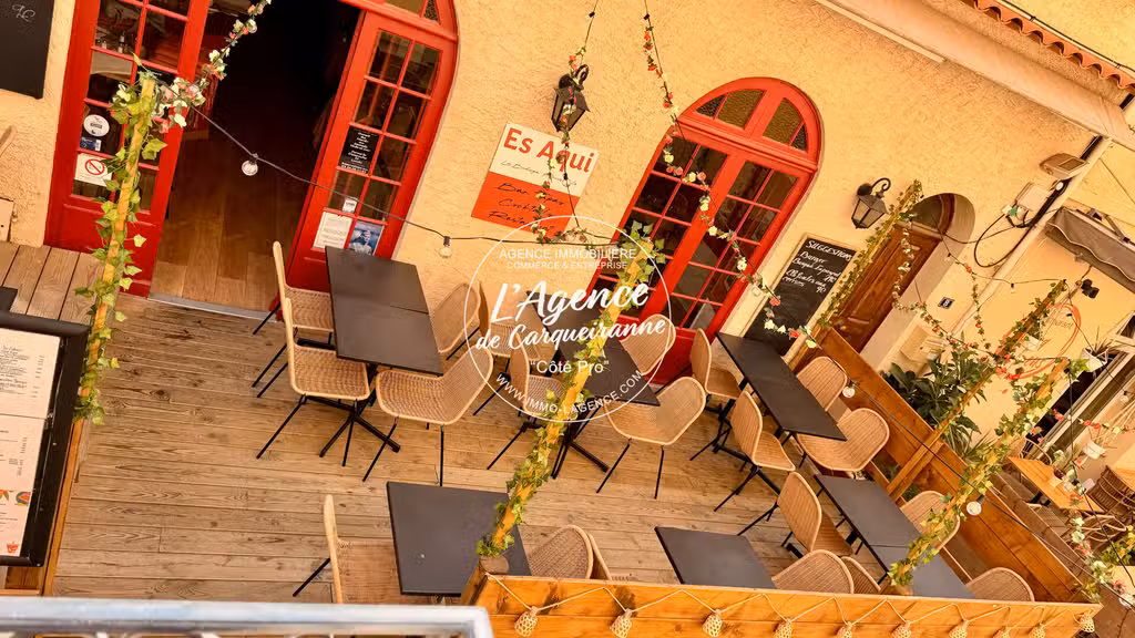 A vendre restaurant de 90m² au coeur du Lavandou